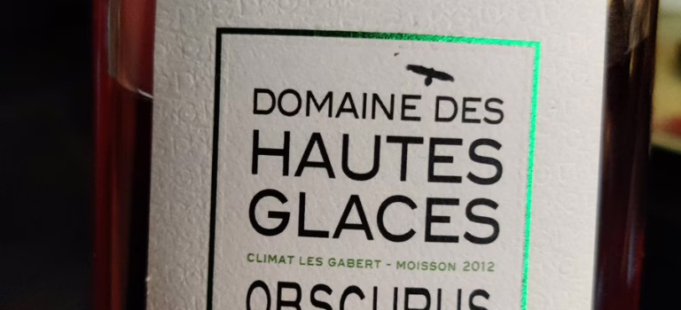 DHG Obscurus Single Rye Domaine des Hautes Glaces DHG Obscurus Single Rye