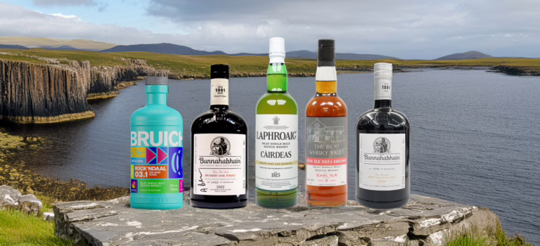 Five Feis Ile Whiskies