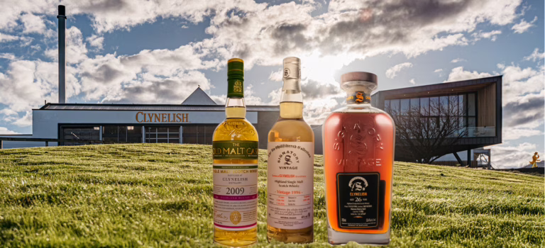 Three Clynelish Hunter Laing / Signatory Vintage