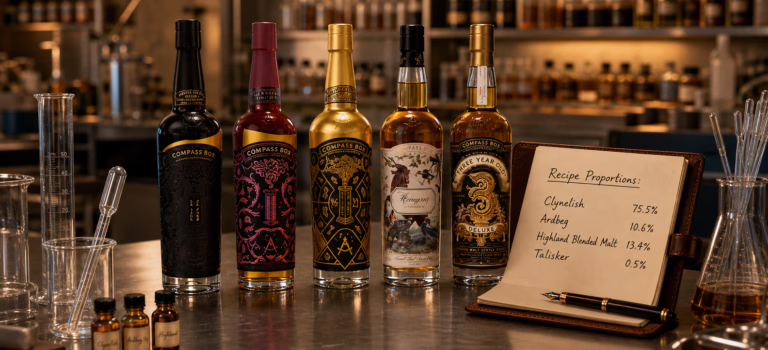 Five Compass Box Blended Malts