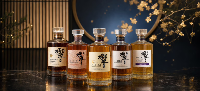 Five Suntory Hibiki