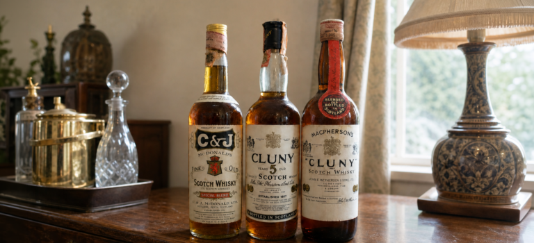Three blends from older times: Cluny & C&J McDonald's